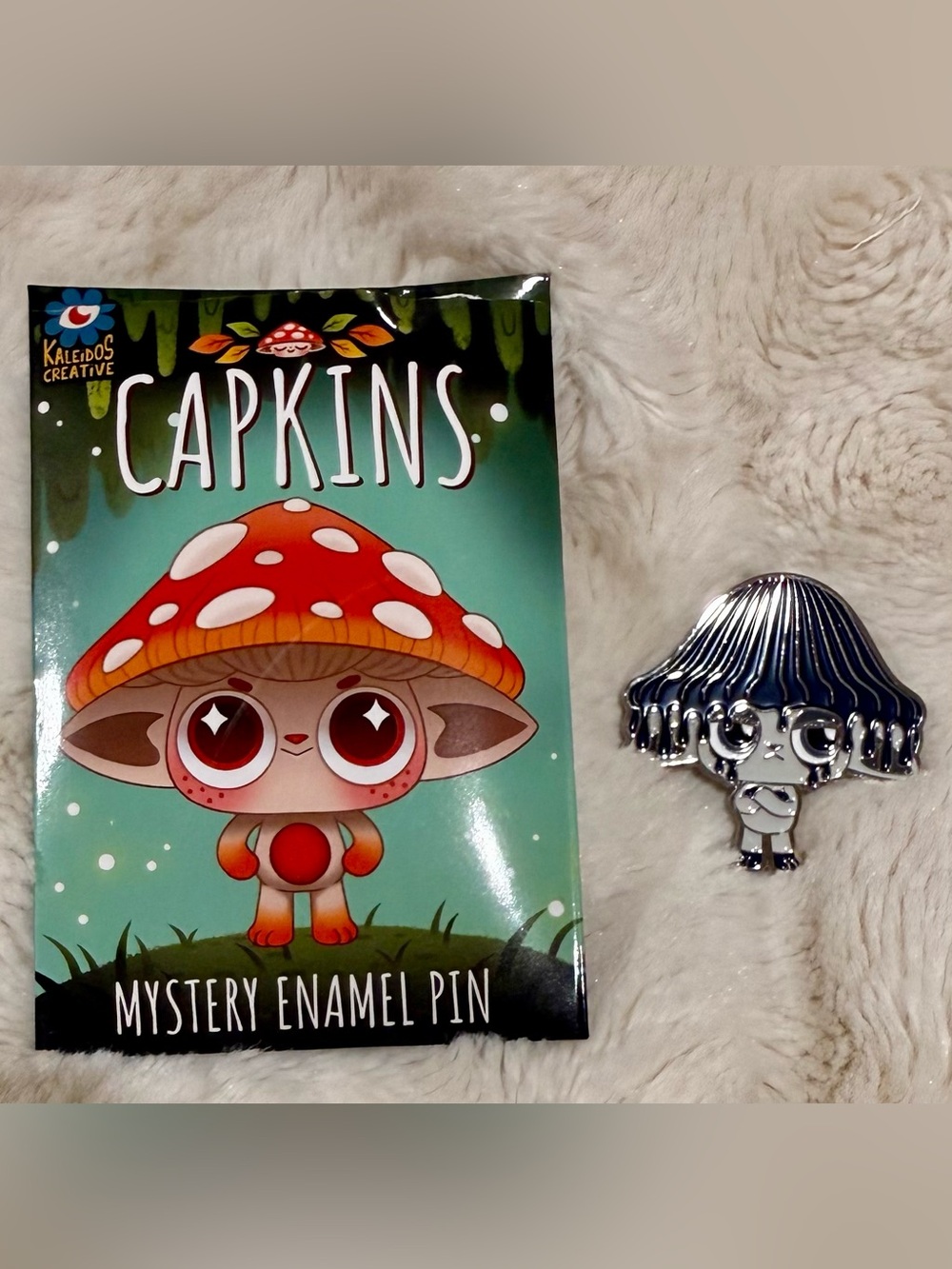 Kaleidos Creative Capkins Blind Bag Enamel Pin - BoxLunch Exclusive - Picture 1 of 1